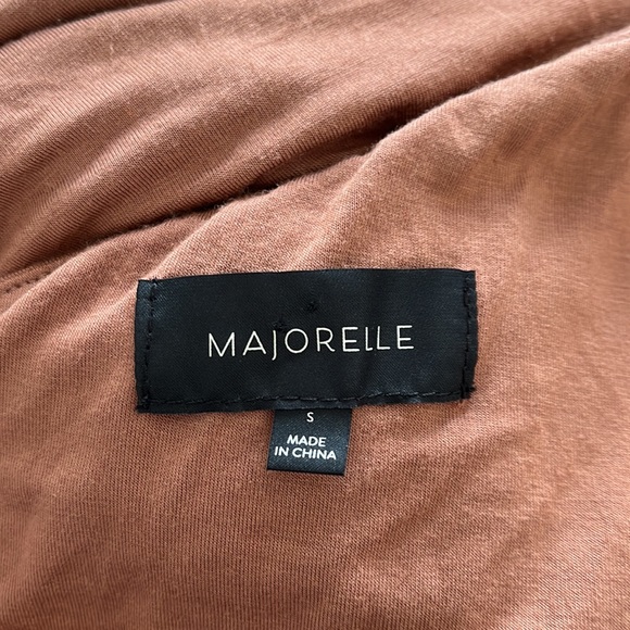 MAJORELLE Montreal Dress in Milk Chocolate - Picture 9 of 9